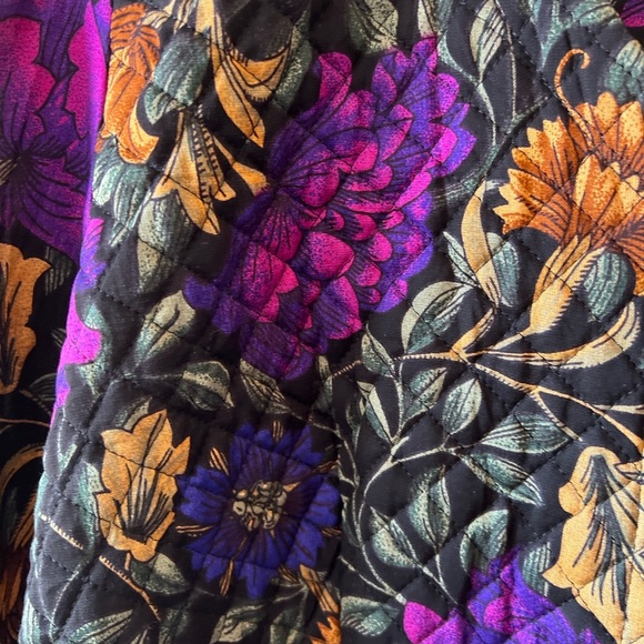 Algo Vintage Quilted Floral Blazer 13/14 - Picture 4 of 8